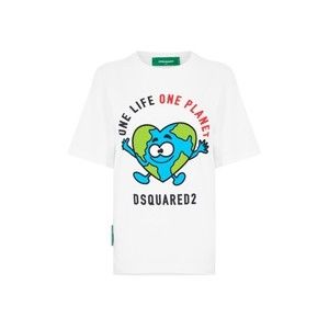 Dsquared2 Buddy Earth Logo T-Shirt - NWT